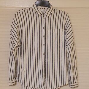 Women's Long Sleeve Button Down Shirt by Urban Outfitters. Same Day Shipping